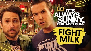 Charlie and Mac's Fight Milk Ad - Scene | It’s Always Sunny in Philadelphia | FX