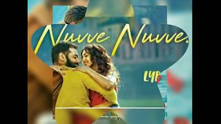 red movie nuvve nuvve 8D song