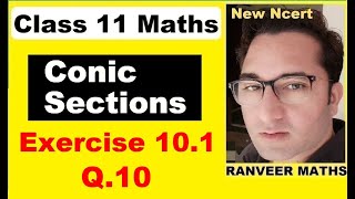 Class 11 Maths , Ex 10.1 Q.10 | Conic Sections | Equation of Circle | Ranveer Maths 11