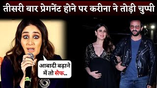 Kareena Kapoor Khan FINALLY Breaks Silence On Third Time Pregnant