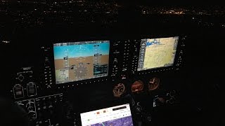 #VLOG #IFR at Night - Falcon Field (KFFC) to Athens, GA (KAHN)