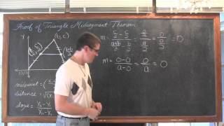 Proving Midsegment Theorem