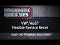 VW® / Audi® Flexible Service Reset Quick Tip | Training Solutions®