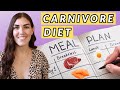 CARNIVORE DIET MEAL PLAN | Carnivore Diet Food List!