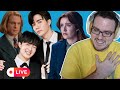 Reacting LIVE to ZeeNuNew, Interview with The Vampire, F1, Critical Role, & Nancy Drew edits!