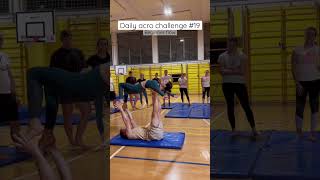 Easy beginner flow for you to try💪 #acroyoga #gymnast #couplegoals #acrobat #choreography