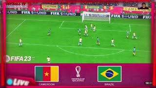 Brazil vs Cameroon - Full Match FIFA World Cup Qualifier Live | FIFA WORLD CUP 2022