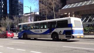 Cypress Coach Lines bus 510 passing by Burrard Station