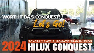 A Review of the Toyota Hilux Conquest 2.4L 4x2 AT #car #review #2024 #pickup #truck #vehicle #cars