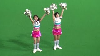 160415  勝利のジンギスカンダンスを踊るファイターズガール松田佳月さん