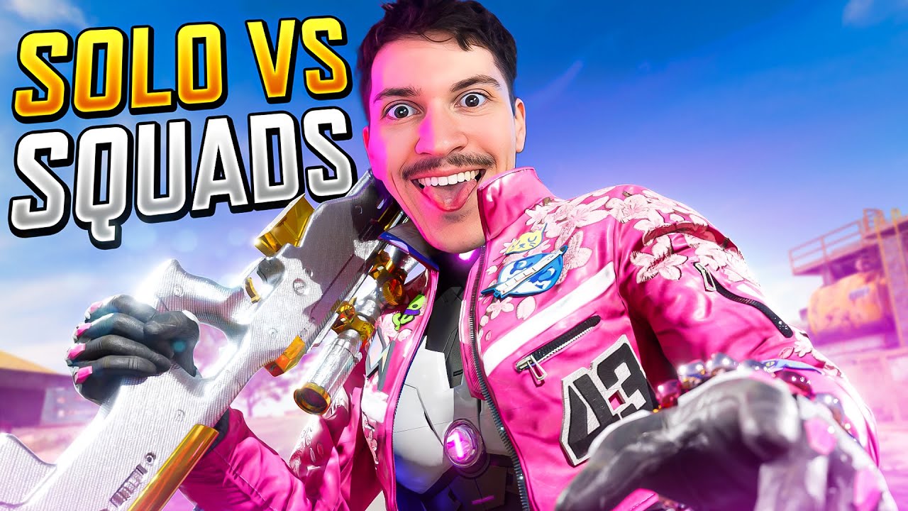 Warzone Beginner Vs Solo Squads Youtube