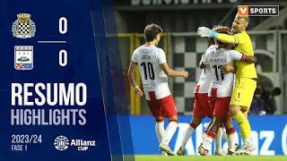Highlights | Resumo: Boavista 0-0 U. Leiria (Taça da Liga 23/24 - 1ª Fase)