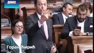 Smed.Palanka - Diskusija o palanackom vodovodu na zasedanju Skupstine Srbije  6.10.2016