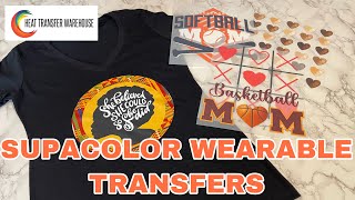 SupaColor Wearable Screen Transfers! | On 100% Cotton Shirts. How Easy!