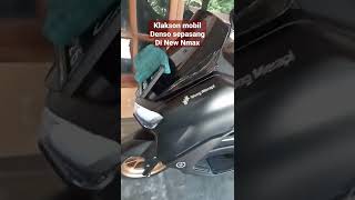 Gokil! Tes Suara Klakson Mobil Toyota Avanza Innova Denso di Yamaha New Nmax