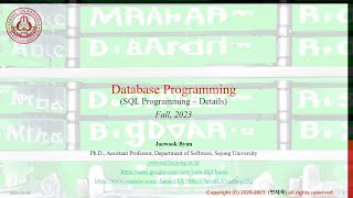 [6-2] SQL programming - details 6