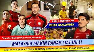 🔴FANS MALAYSIA KEPANASAN !! Erspo Rilis Jersey Terbaru Timnas, Elkan Baggott Jajal Baju Baru Garuda