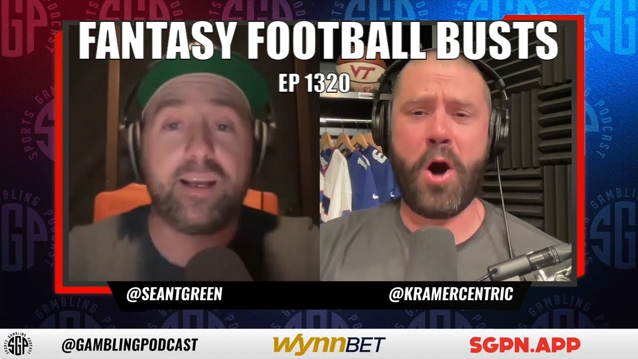 Fantasy Football Busts - Sports Gambling Podcast (Ep. 1320) - YouTube