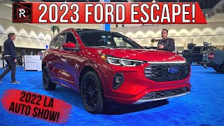 2023 Ford Escape ST-Line – Redline: First Look – 2022 LA Auto Show