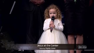 Jesus at the center of it all (4 yr old Hayley Jones)