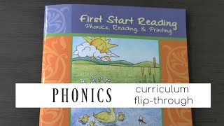 First Start Reading || Reading and Phonics Curriculum