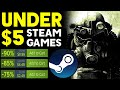 GREAT STEAM PC GAME DEALS UNDER $5 - SUPER CHEAP GREAT STEAM PC GAMES!