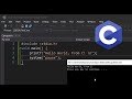 How to Create and Run C Program in Visual Studio