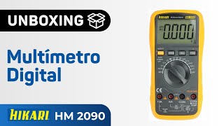 Unboxing MULTIMETRO DIGITAL HIKARI HM 2090