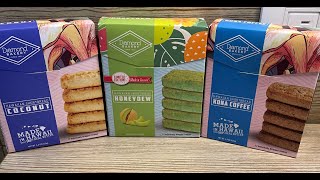 Diamond Bakery Hawaiian Shortbread: Coconut, Honeydew \u0026 Kona Coffee Review