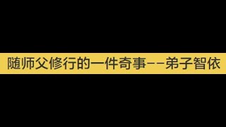 随师修行殊胜记：随师父修行的一件奇事  弟子智依