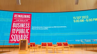 Reimagining the Role of Business in the Public Square: Opening Plenary