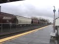 bnsf 5094 4813 u0026 4347 leads grain train north kent wa