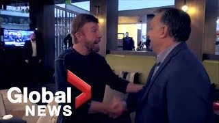 Hungary's prime minister has new friend in Chuck Norris