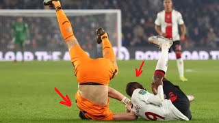 Moussa Djenepo COLLISION with Nick Pope vs Southampton vs Newcastle United, No RED CARD for Pope