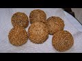 Jian Dui 煎堆   Chinese Fried Sesame Balls