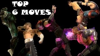 Mortal kombat 9 - TOP 6 ENHANCED special MOVES