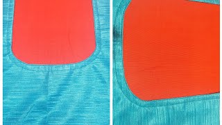 HOW  TO MAKE ROUND SQUARE  NECK IN MALAYALAM.. എങ്ങിനെ  റൗണ്ട്  SQUARE  നെക്ക്  ചെയ്യാം .  BY DEVOOS