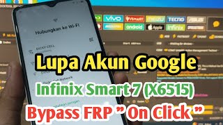 Cara Bypass Lupa Akun Google Infinix Smart 7 (X6515)/Bypass FRP Via UnlockTool On Click DONE!