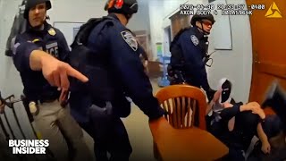 Bodycam Shows The Moment Police Break Up Columbia University Protest | Insider News