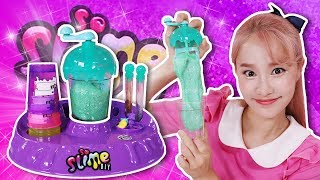 史萊姆工廠？ ！製作閃光粉史萊姆遊戲 Slime DIY factory - 基尼