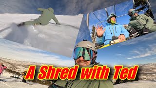 Free skiing with the GOAT Ted Ligety - my 1st look at his New Skis