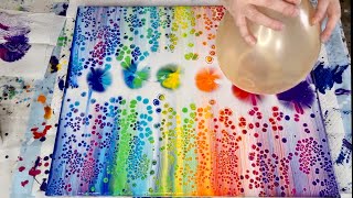 #1338 Gorgeous Spring 'Fairy Garden' Acrylic Swipe