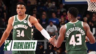Highlights: Bucks 117 - Pistons 89 | 11.2.21