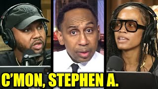 Stephen A Smith Gets A Much Needed Ego Check From Higher Learning Podcast