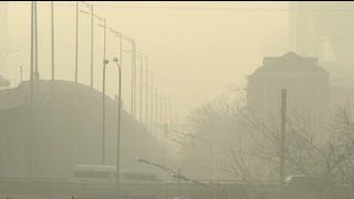 Smog-Alarmstufe Orange: Dicke Luft in Peking