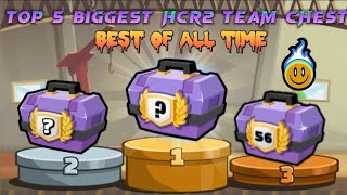 TOP 5 BIGGEST TEAM CHEST OF ALL TIME - HILL CLIMB RACING 2 #hillclimbracing2 #hcr2