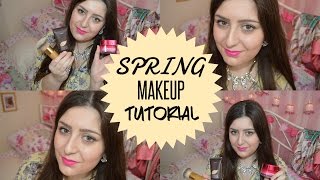Spring Makeup Tutorial - Pretty Pinks Easy Simple | Mollie Quirk