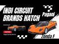 Real racing 3 Pagani Zonda F vs R8 vs Aventador vs MP4 12C. Racing at Brands Hatch Circuit