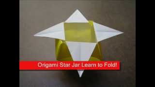 Origami Star Jar
