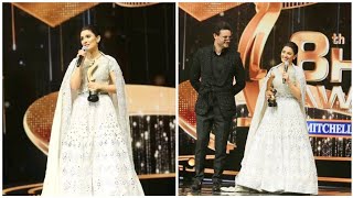 Ayeza Khan wins award of best onscreen Jori || chupke chupke || hum awards 2022 ||